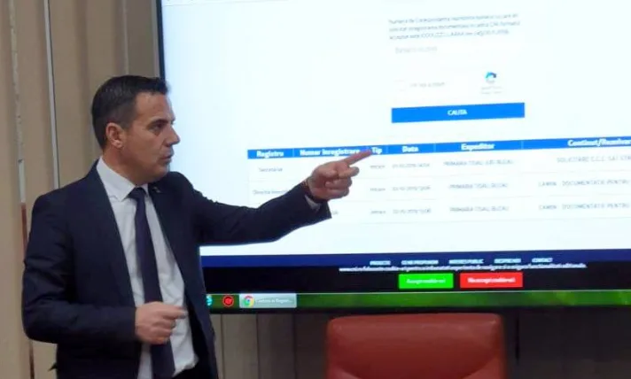 Registru electronic funcțional pentru Compania Națională de Investiții, societate în subordinea Ministerului Lucrărilor Publice, Dezvoltării și Administrației