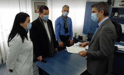 Ionel Dancă, șeful Cancelariei Premierului României, a fost astăzi la DSP Vrancea