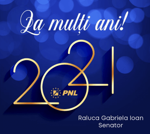 Raluca Ioan, senator PNL de Vrancea: ”La mulți ani, dragi vrânceni!”