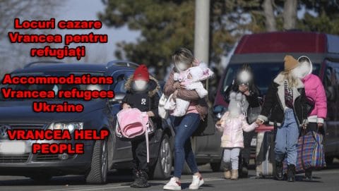 Locuri cazare Vrancea refugiați Ucraina. Accommodation Vrancea refugees Ukraine!