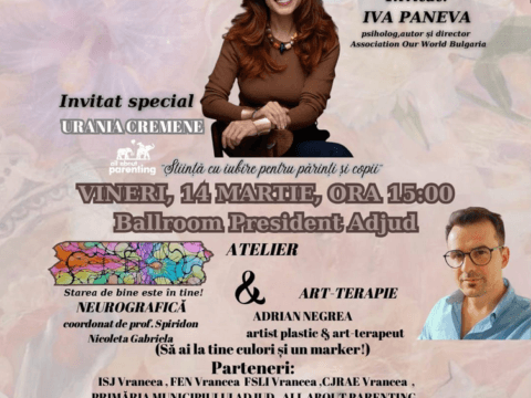 Conferința Internațională Antidrog: „ADOLESCENȚA în pericol – ADICȚIILE – o altă abordare”