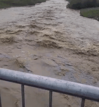 Video. Râul Putna iese și el din matcă, în anumite zone. Pericol de inundații majore.