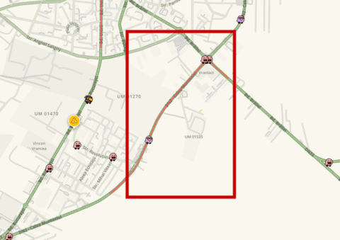 Pentru șoferi: Evitați centura Focșaniului pe sensul dinspre Sud spre giratoriul către Mândrești. 40 de minute blocaj în trafic.