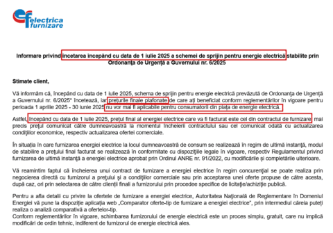 Din iulie, facturi uriașe la energie electrică. Anunțul a fost făcut deja, iar milioane de români vor fi afectați.