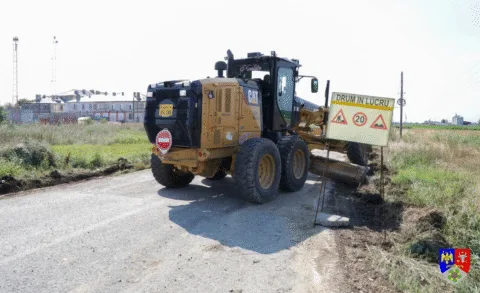 A început modernizarea drumului județean DJ 204E Mirceștii Noi – Ciușlea – Străjescu – Doaga – DN 24