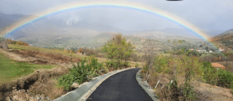 Imaginea zilei. O frumusețe din Vrancea. :)