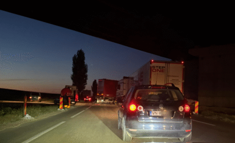 Acum. Accident mortal pe DN 2 la Domnești. Un bărbat a murit, altul este încarcerat.