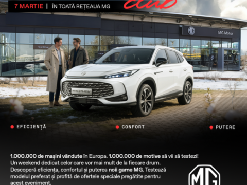 MG Motor Focșani lansează MG English Club, o experiență de brand inspirată din ADN-ul britanic